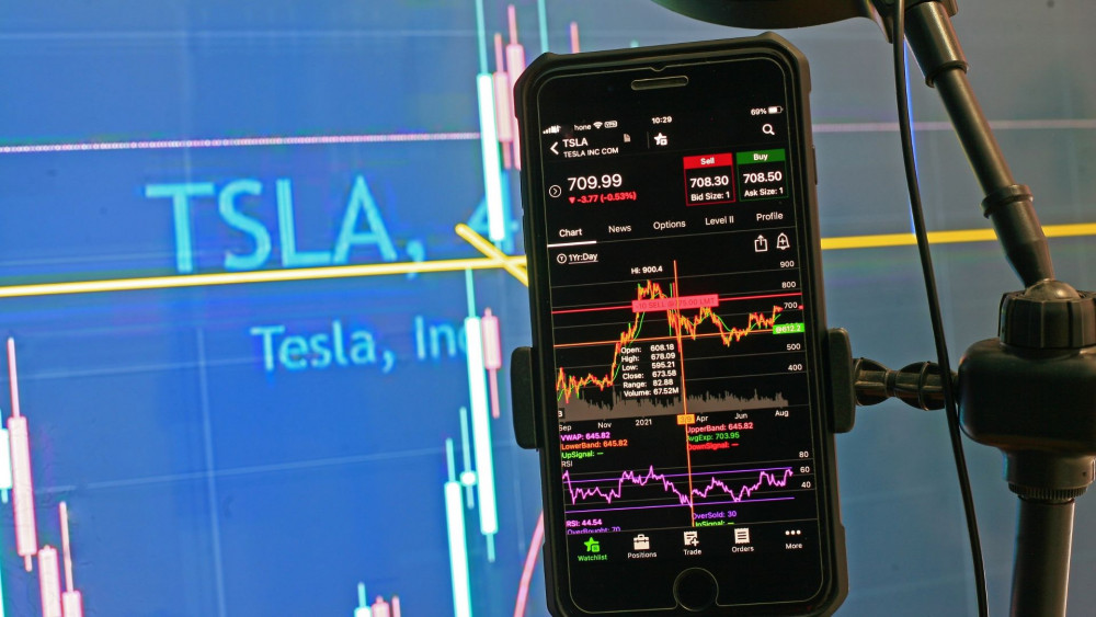 Trading Tesla stocks